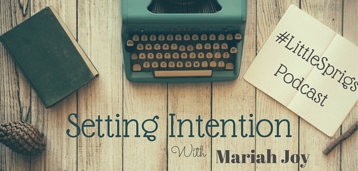 setting-intention